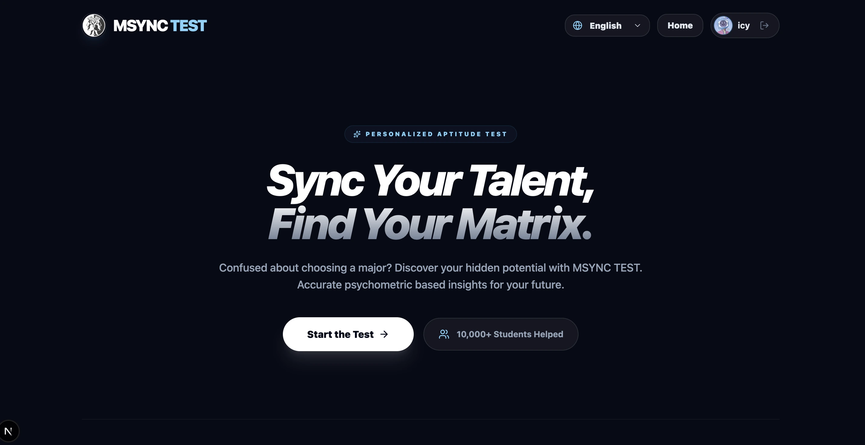 Thumbnail of Matrix Sync Test